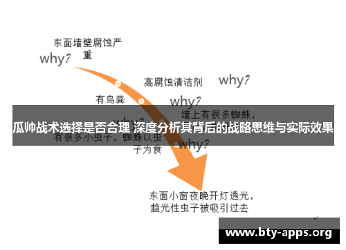 瓜帅战术选择是否合理 深度分析其背后的战略思维与实际效果